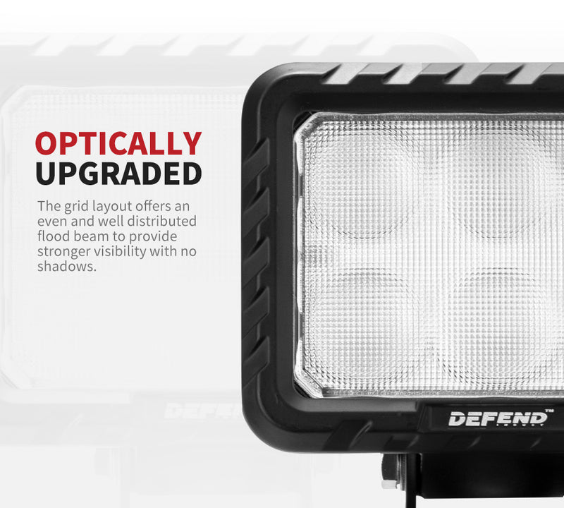 6inch Square LED Work Light Flood Truck Driving Lamp 4x4 Offroad