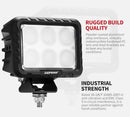 6inch Square LED Work Light Flood Truck Driving Lamp 4x4 Offroad
