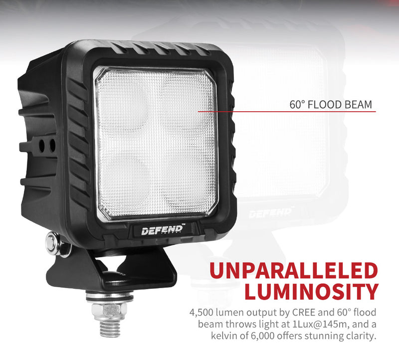 5inch  LED Work Light Flood Driving Lamp SUV ATV Truck offroad 4x4