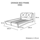 Grande Bedframe King Size