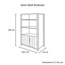 Alice Open Shelf Bookcase