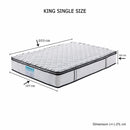 Latex Pillowtop Mattress  King Single