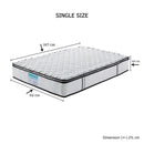 Latex Pillowtop Mattress Single