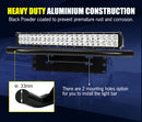 20Inch Cree LED Light Bar Spot Flood Work Driving Light + 23'' Number Plate Frame