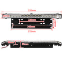 20inch LED Light Bar & Number Plate Frame Integrated 4WD Car Truck Universal fit