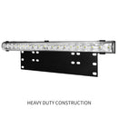 20inch LED Light Bar & Number Plate Frame Integrated 4WD Car Truck Universal fit