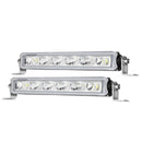 2x 7inch Cree LED Work Light Bar Super Slim Single Row Combo Beam Lamp Offroad
