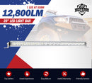 20inch Cree LED Light Bar Spot Flood Beam Super Slim Single Row Lamp Offroad
