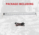 20inch Cree LED Light Bar Spot Flood Beam Super Slim Single Row Lamp Offroad