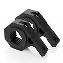 2PCS Bullbar Mounting Bracket Kit 38 50mm Clamp LED Work Light Bar Tube Holder