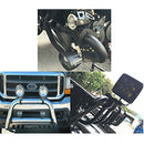 2PCS Bullbar Mounting Bracket Kit 38 50mm Clamp LED Work Light Bar Tube Holder