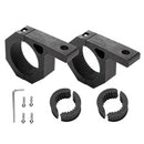 2PCS Bullbar Mounting Bracket Kit 38 50mm Clamp LED Work Light Bar Tube Holder