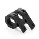 Pair Bullbar Mounting Bracket Kit 44 50Mm Clamp Led Work Light Bar Tube Offroad