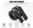 Pair Bullbar Mounting Bracket Kit 44 50Mm Clamp Led Work Light Bar Tube Offroad