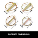 Lynch Linch Locking Pin Kit 50pc Trailer Farm Auto Parts Machinery