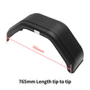 2X TRAILER MUDGUARD PLASTIC SUIT 13" WHEELS TRAILER BOAT CARAVAN ATV BLACK