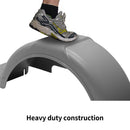 2X TRAILER MUDGUARD PLASTIC SUIT 13" WHEELS TRAILER BOAT CARAVAN ATV BLACK