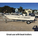 2X TRAILER MUDGUARD PLASTIC SUIT 13" WHEELS TRAILER BOAT CARAVAN ATV BLACK