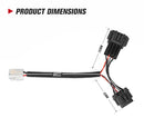 Nissan Navara NP300 High Beam Piggy Back Adapter