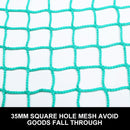 Cargo Net 1.5m x 2.2m 35mm Square Mesh Bungee Cord with Hook for Ute Trailer