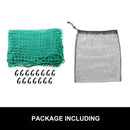 Cargo Net 1.5m x 2.2m 35mm Square Mesh Bungee Cord with Hook for Ute Trailer