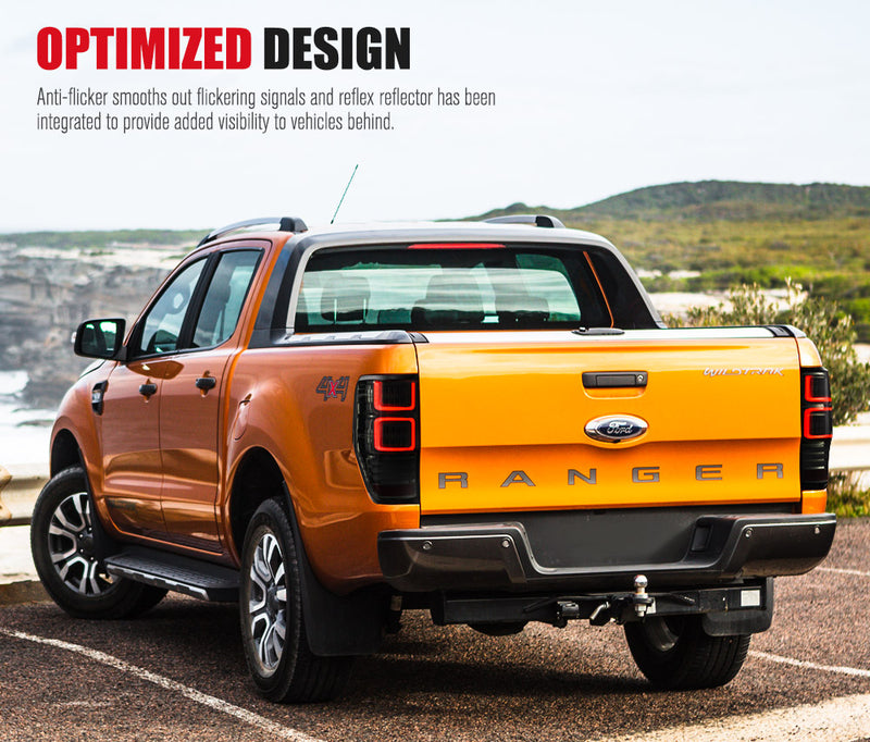 Tail Lights For Ford Ranger PX1 PX2 2012-2018 Wildtrak T6 XL XLT XLS