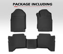 KIWI MASTER 3D Rubber Floor Mats for Ford Ranger Wildtrak PX PX2 PX3 2011-2019