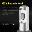 Pair 9005 HB3 LED Headlight Driving Lamp Globe bulb upgrade 12000LM