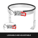 Gas Bottle Holder 4.5 KG Lockable Galvanized for Trailer Camping Caravans 4WD