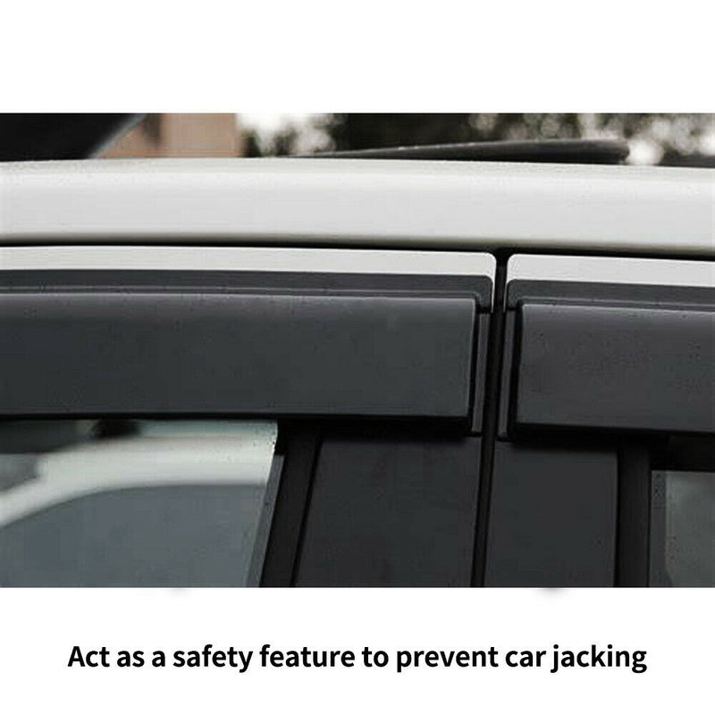 Weather Shield Window Visor For Nissan NAVARA NP300 D23 2015-2019