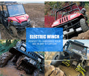 Fieryred 3000Lbs/1361Kg Wireless 12V Electric Winch Synthetic Rope Boat Atv 4WD