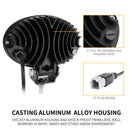 6inch 60W CREE LED Work Light Flood Beam 4WD Tractor Boat Super Bright Round