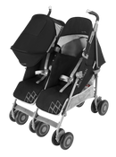 Twin Techno Stroller - Black