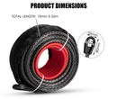 Winch Rope 10mm x 26m Dyneema SK75 Synthetic Rope Tow Recovery for WARN Offroad